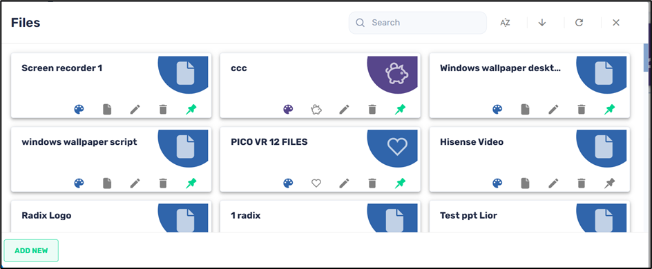 Send Files Command--from the Repository Console