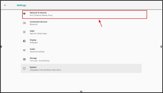 Installing the Viso Agent on ActivPanel Devices--Finding the ActivPanel's IP address